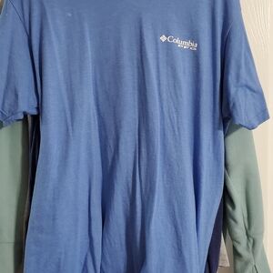 Columbia Men's Classic Blue Tee